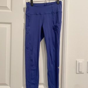 Lululemon Fast and Free 25" High Rise Womens Size 6 in Psychic